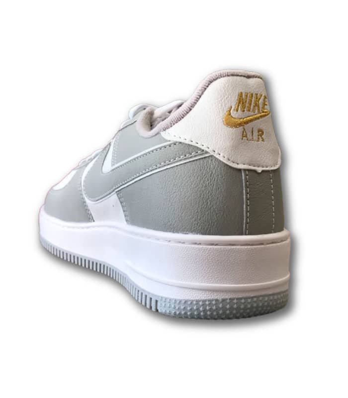 Tênis nike  air force branco e cinza